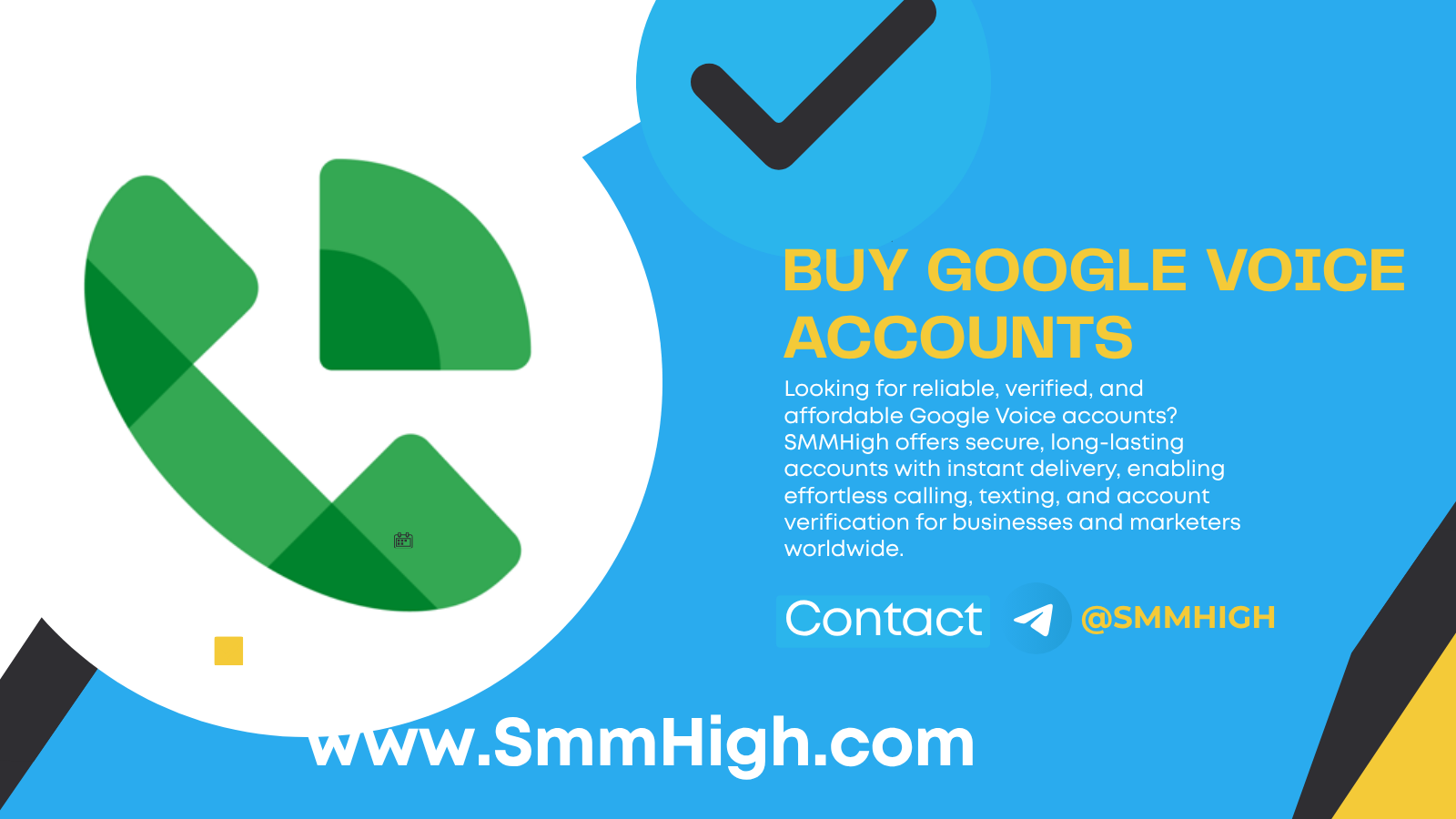 Buy Google Voice Accounts