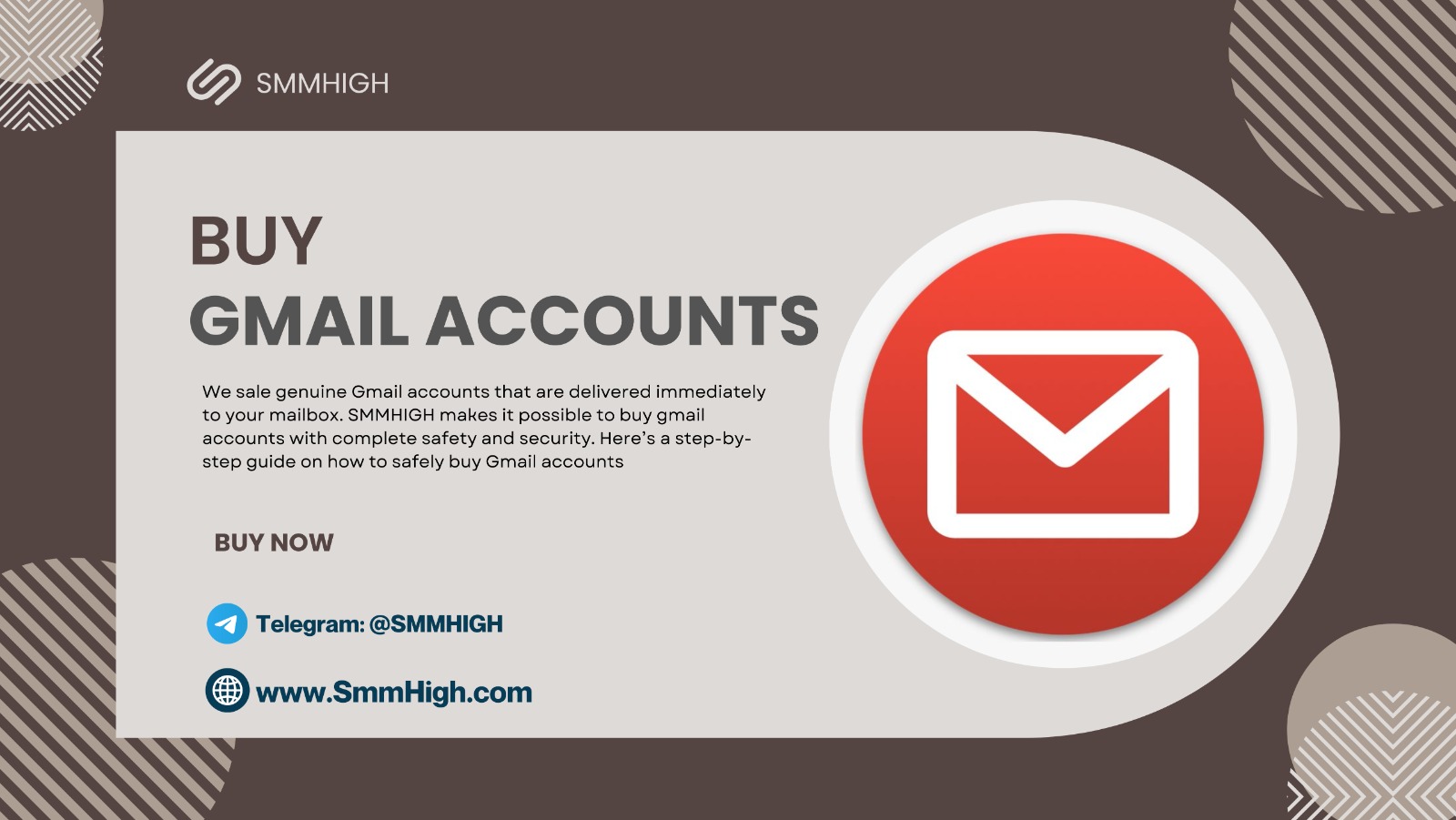Gmail accounts for sale