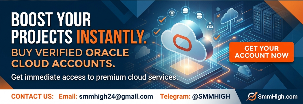 Buy Oracle Cloud Accounts