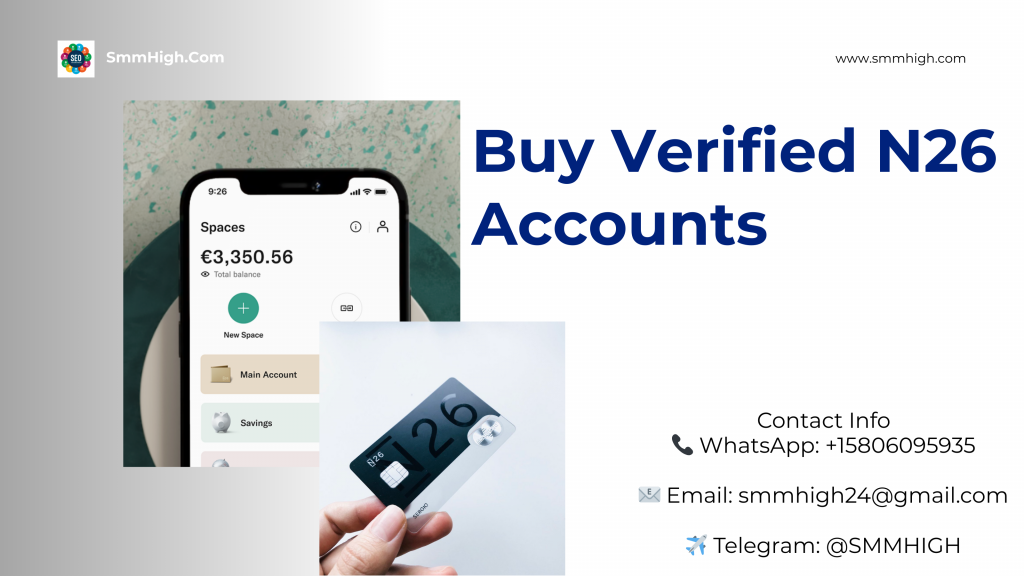 Buy verified N26 accounts
