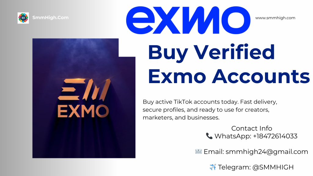 Buy Verified Exmo Accounts