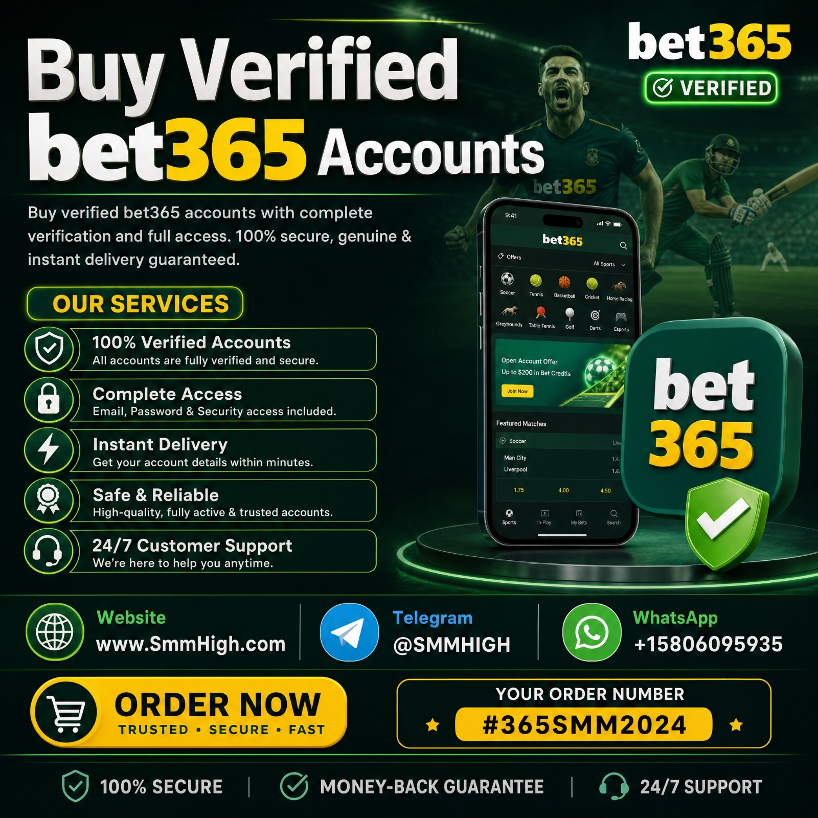 Buy Verified Bet365 Accounts