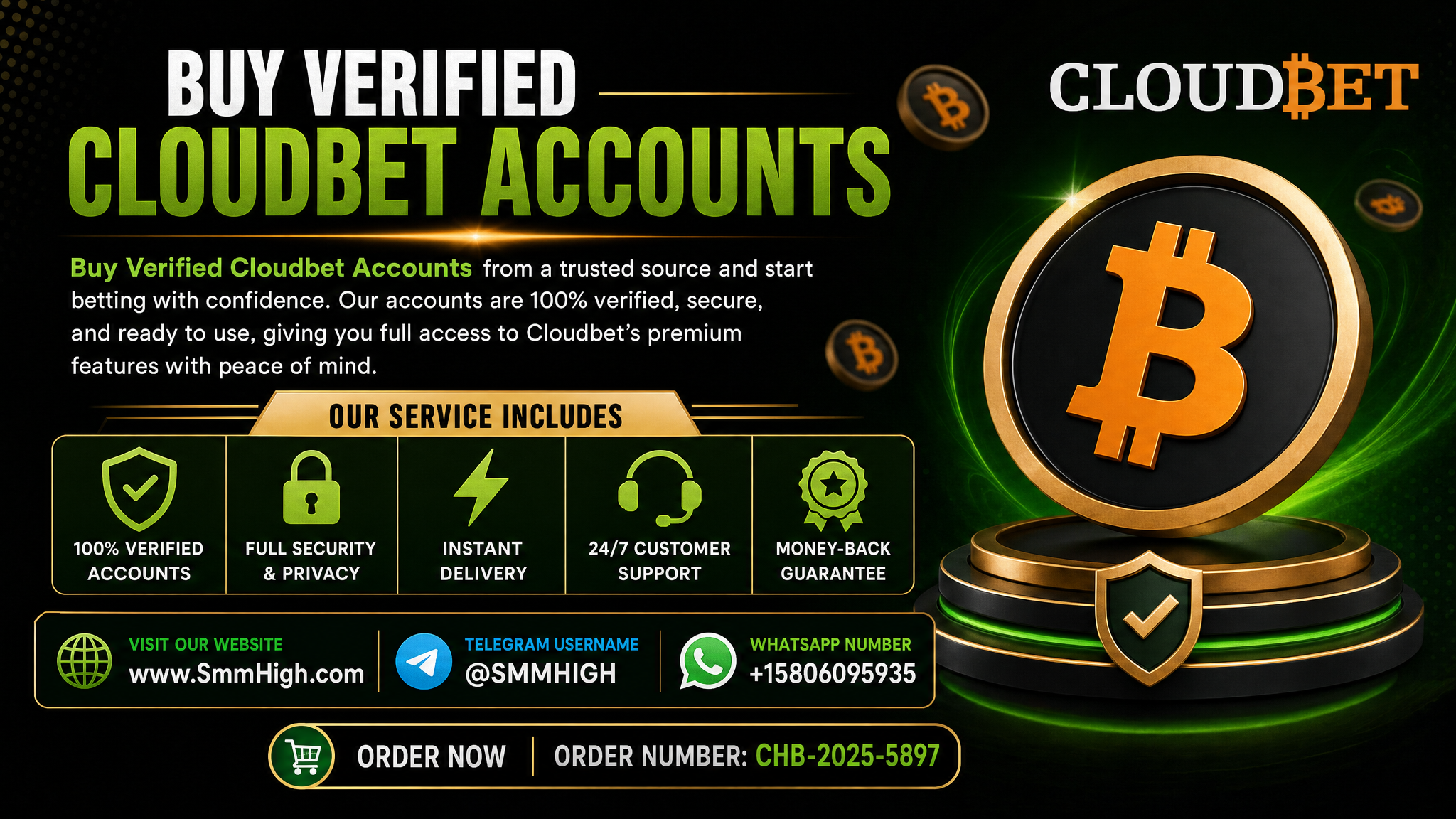 Buy Verified Cloudbet Accounts – 100% Secure & KYC Pre-Verified