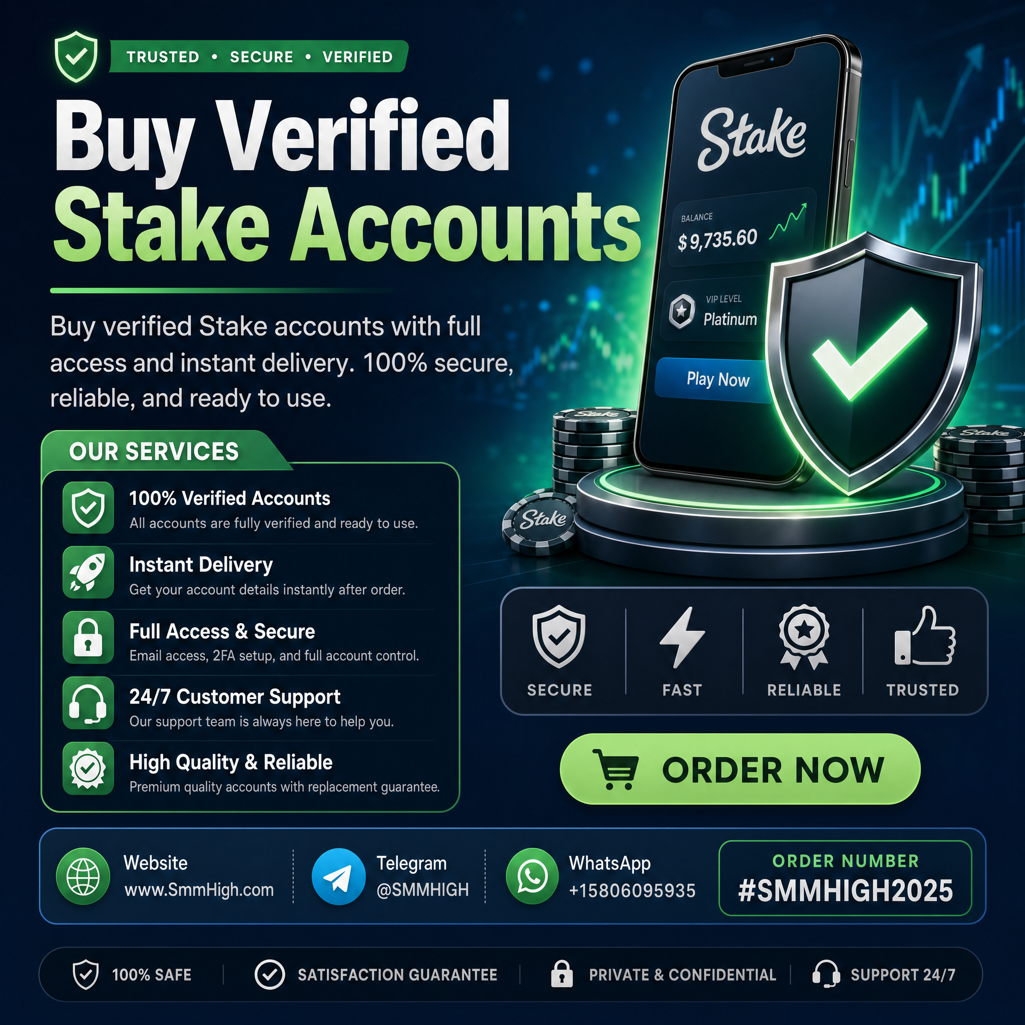 Buy Verified Stake Accounts