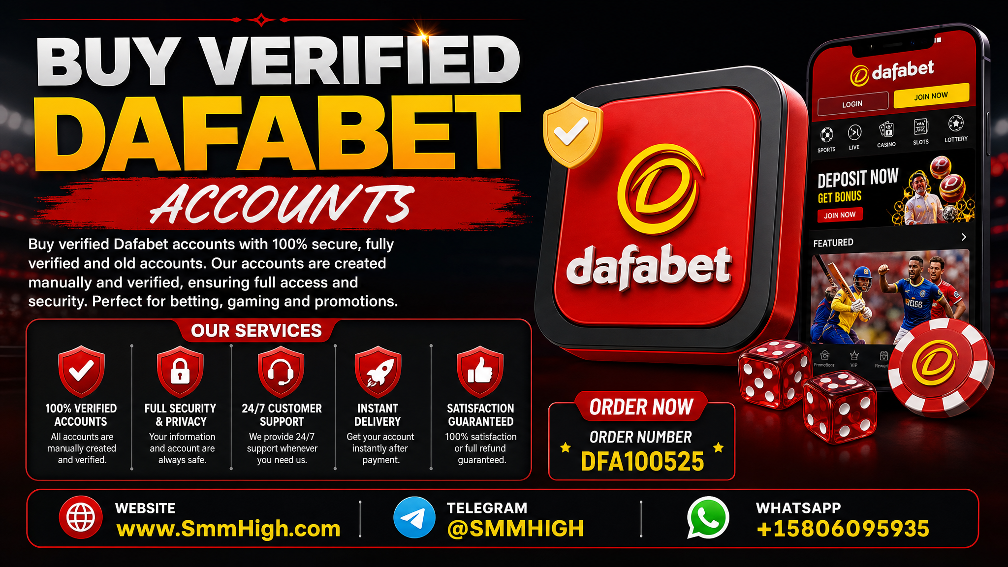 Is it safe to buy a verified Dafabet account