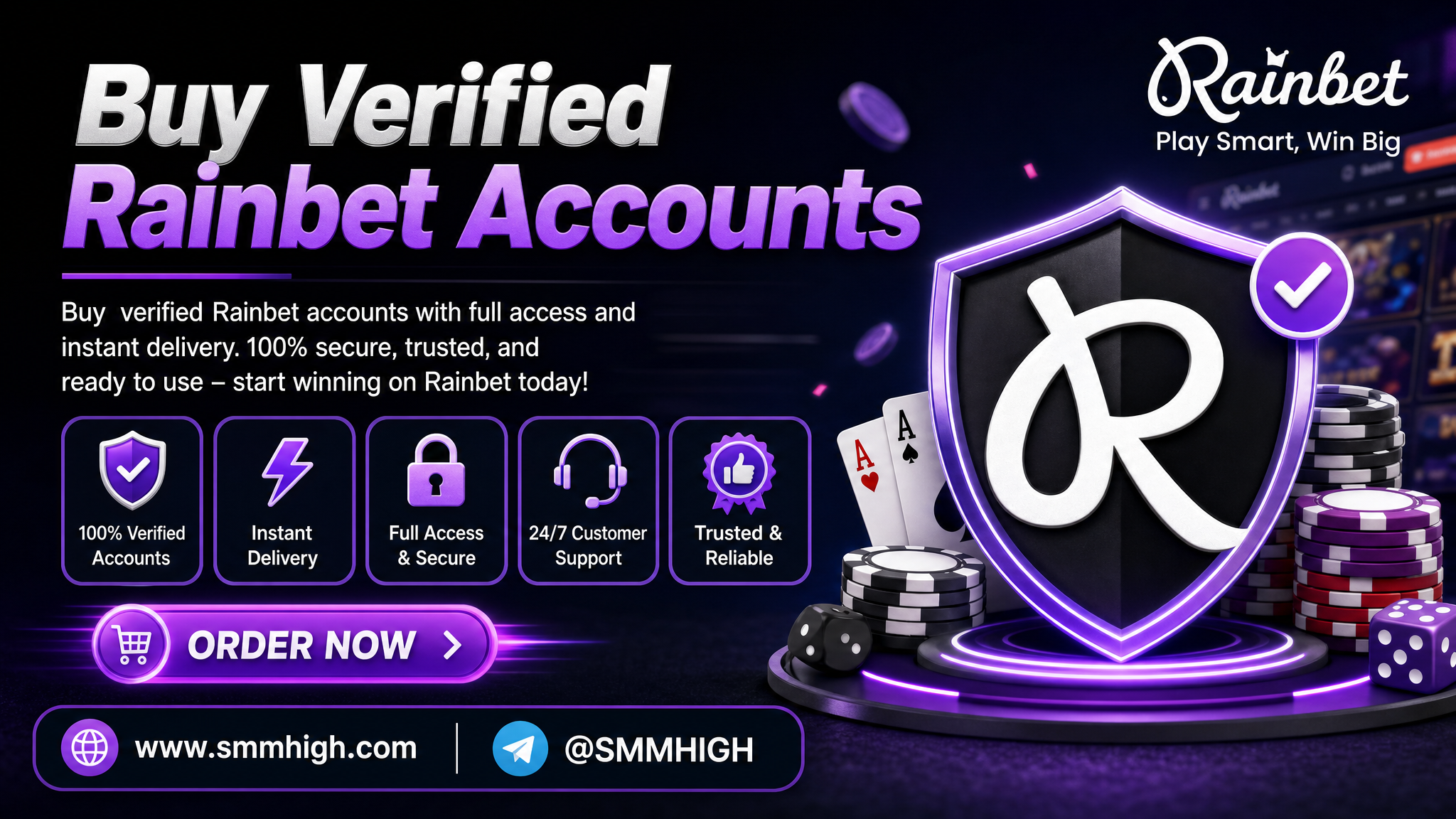Buy Verified Rainbet Accounts