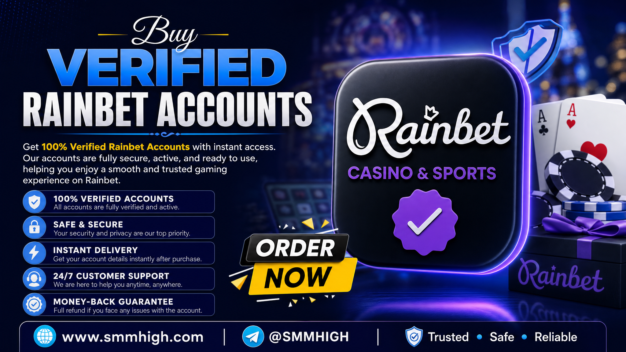 Buy Verified Rainbet Accounts